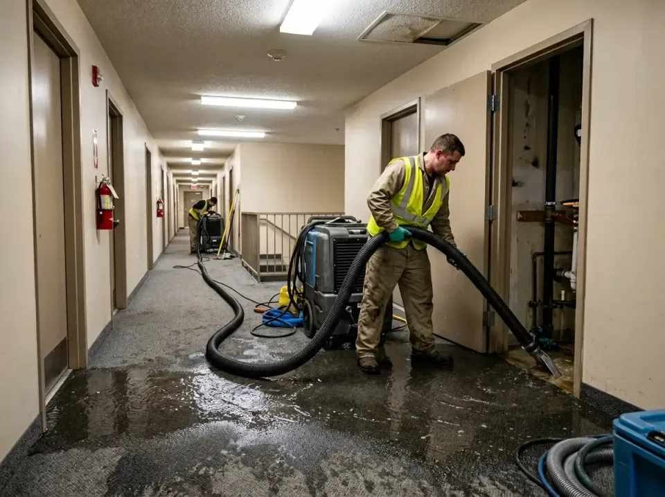 multi-unit-apartment-hallway-f-005 — frequently asked questions, Emergency Burst Pipe Water Extraction & Removal in Altus, OK